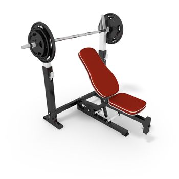 An image of a typical bodybuilder bench