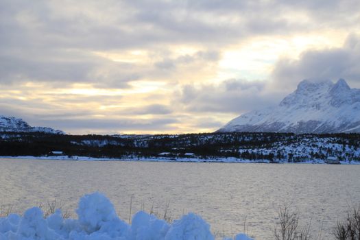 Nature,
Montain,
Forests,
Norway,
Winter