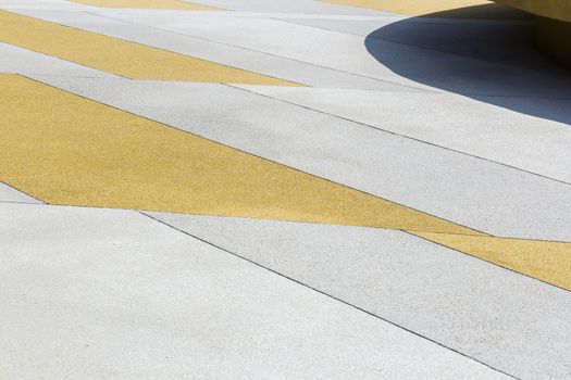 Abstract modern gravel floor pattern