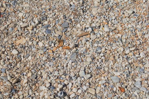 image of many color gravel ground