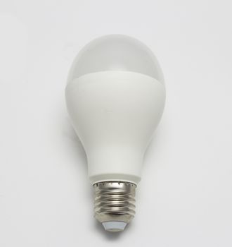 LED Light bulb isolated on white background