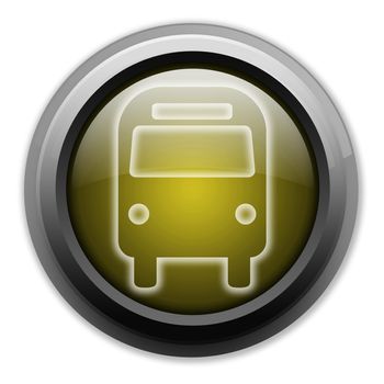 Icon/Button/Pictogram "Bus / Ground Transportation"