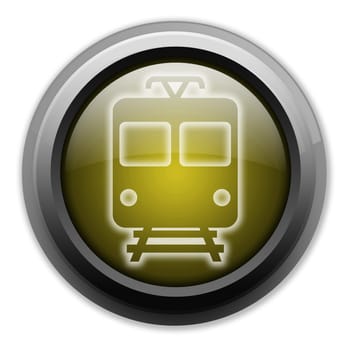 Icon/Button/Pictogram "Train / Mass Transit"