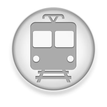 Icon/Button/Pictogram "Train / Mass Transit"
