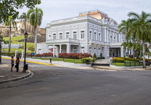 Spanish and French design built in 1917. This historic building is used for private parties, weddings and other events in San Juan, Puerto Rico.
Photo taken on: June 15th, 2013