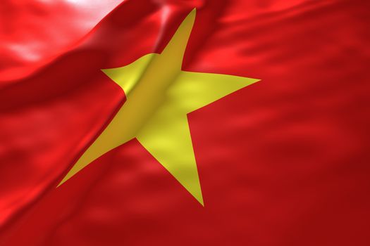 Vietnam flag background