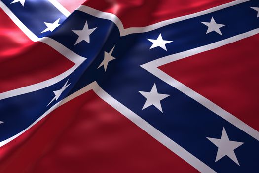 Confederate States of america flag background