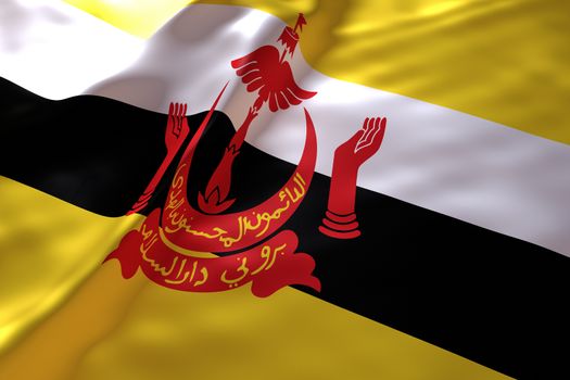 Brunei flag background