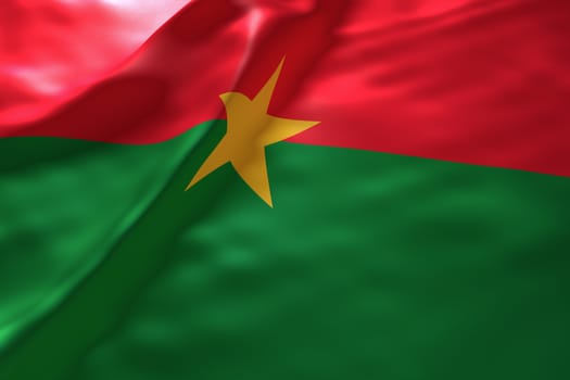 Burkina Faso flag background