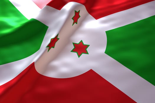 Burundi flag background