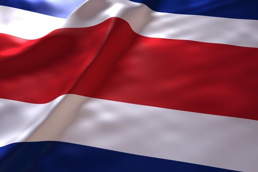 Costa Rica flag background