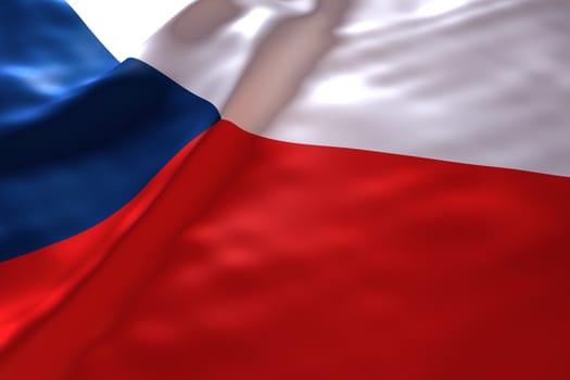 Czech Republic flag background