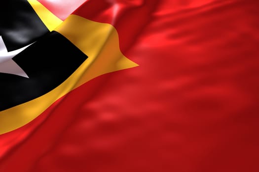 Timor Leste flag background