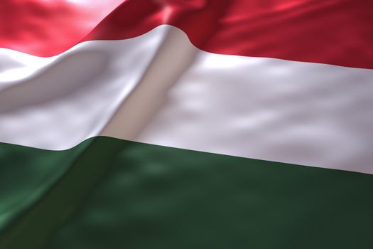 Hungary flag background