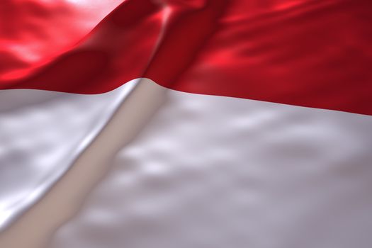 Indonesia flag background