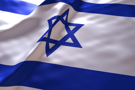 Israel flag background