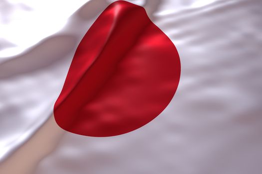 Japan flag background