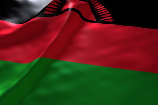 Malawi flag background