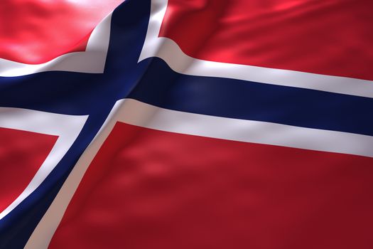 Norway flag background