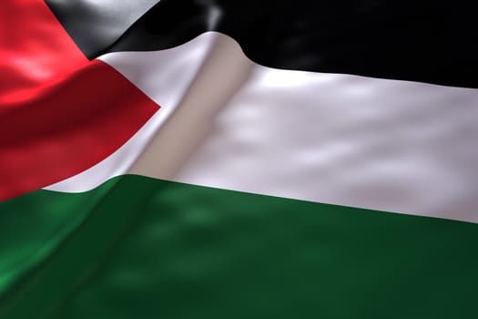 Palestine flag background