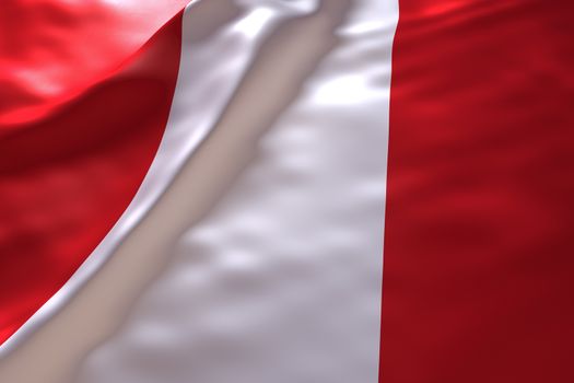 Peru flag background