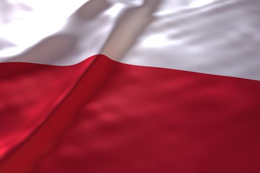 Poland flag background