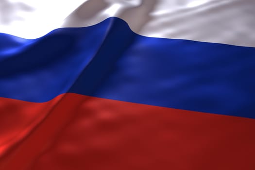 Russia flag background