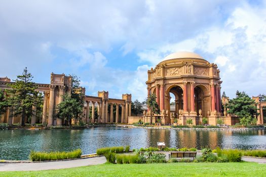 Palace of fine arts at San Francisco,USA.