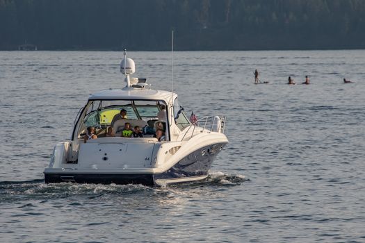 Boating on Lake Coeur d'Alene, Idaho.
Photo taken on: July 09th, 2015