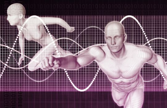 Exercise Class and Aerobic Cardio Classes as Concept