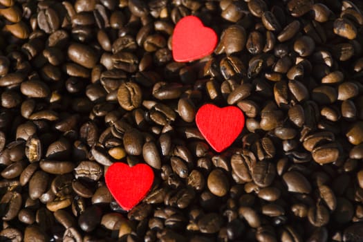 Coffee Beans with heart