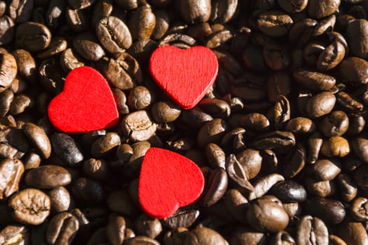 Coffee Beans with heart