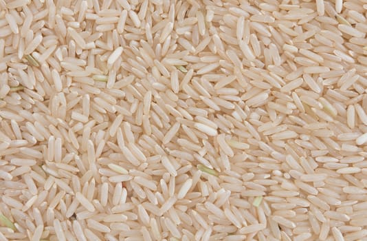 brown rice grains