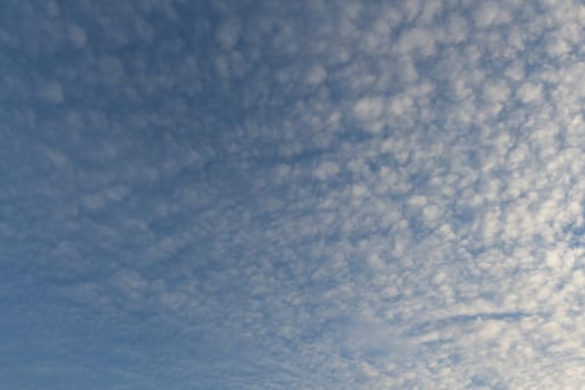 Cirrus Clouds Against a Blue Sky