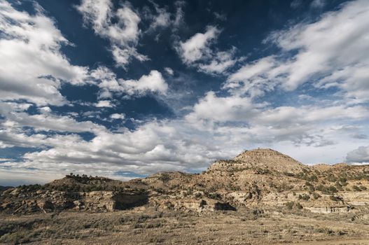 Desert Landscape in Western Colorado, United States