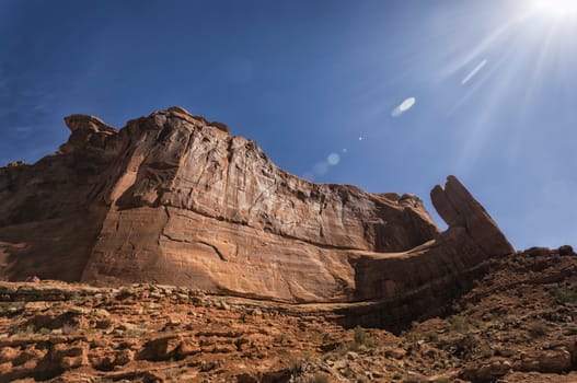 Landscape in Arches National Park, Utah, USA