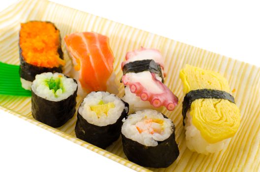 Sushi is a traditional Japanese food.