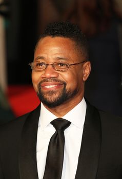 UK, London: American actor Cuba Gooding Jr. poses on the red Carpet at the EE British Academy Film Awards, BAFTA Awards, at the Royal Opera House in London, England, on 14 February 2016.