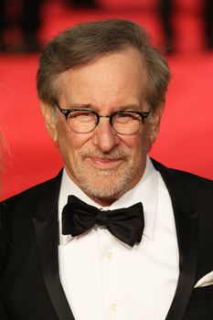 UK, London: American director Steven Spielberg poses on the red Carpet at the EE British Academy Film Awards, BAFTA Awards, at the Royal Opera House in London, England, on 14 February 2016.