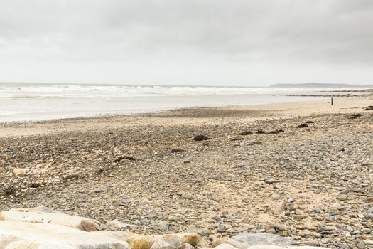  France Normandy Manche Cotentin Beach waves holidays