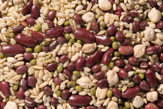 Organic 8 grain-beans dessert - Organic Adzuki, Organic Red Kidney Beans, Organic Chickpeas, Organic Brown Rice, Organic Raw Oat Groat, Organic Millet, Organic Mung Beans, Barley.