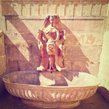 Drinking Fountain in Portugal City of Sintra, Instagram Effect