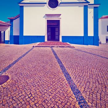 Catholic Church in the Portuguese Town, Instagram Effect