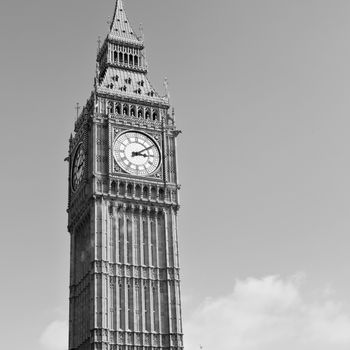 london big ben and historical old construction england   city