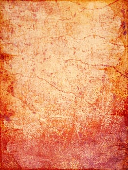 Red and orange rusty metal texture. Grunge background.