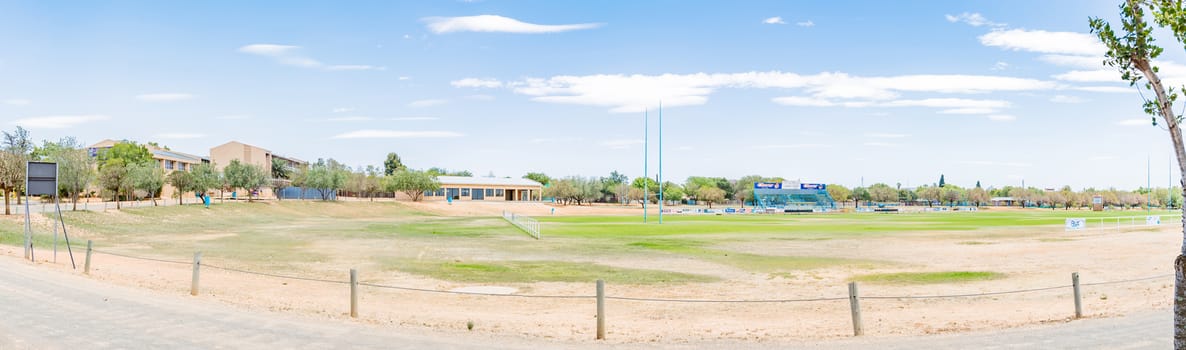 BLOEMFONTEIN, SOUTH AFRICA, DECEMBER 16, 2015: The Fichardtpark Secondary School in Bloemfontein, the capital city of the Free State Province