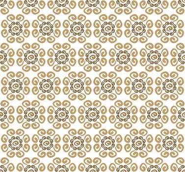 background or textile pattern with coffee swirls