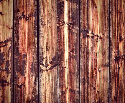 retro background or texture wall of the old spruce boards