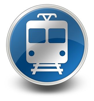 Icon/Button/Pictogram "Train / Mass Transit"