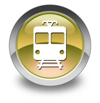 Icon/Button/Pictogram "Train / Mass Transit"